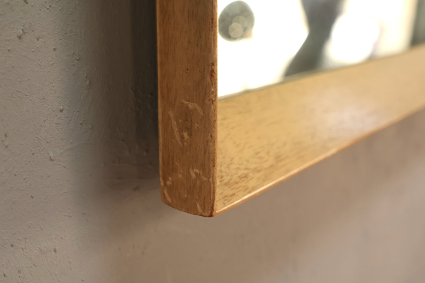 Mid Century Light Sable Mirror