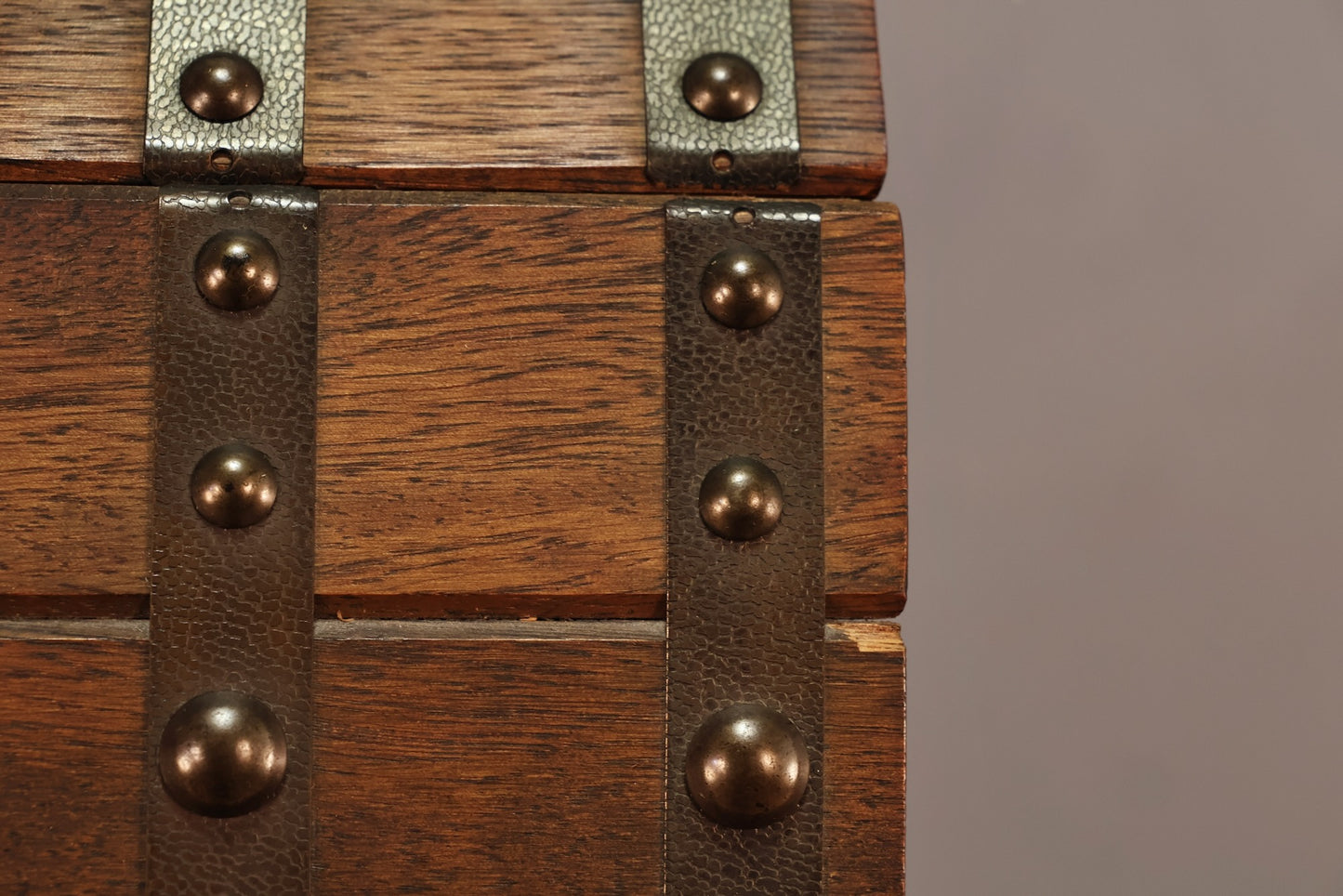 Oak Barrel Bar Cart