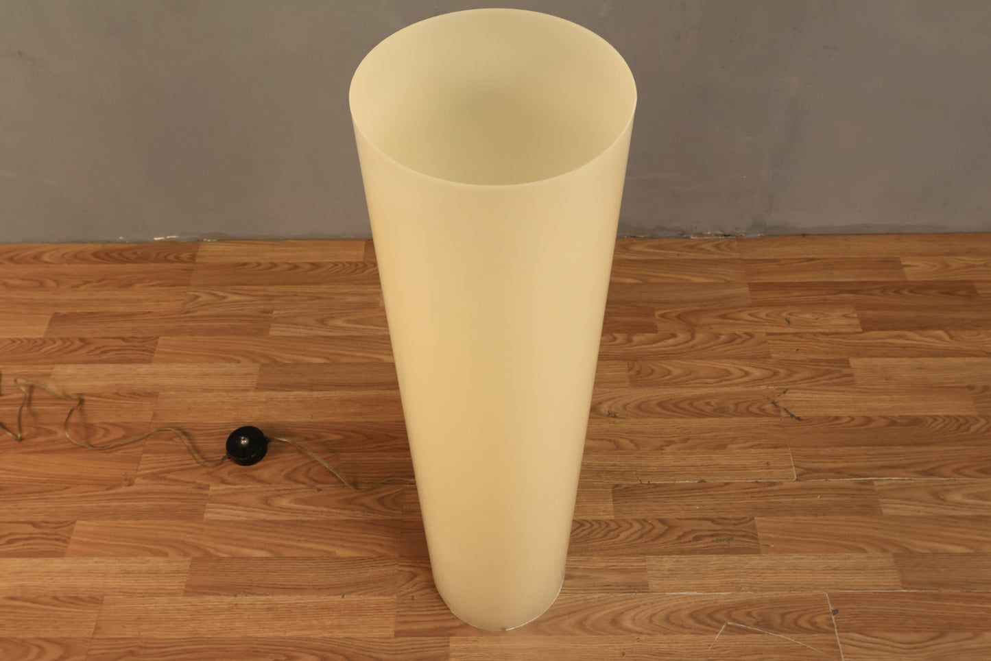 Tall Mid Century Cylinder Floor Lamp