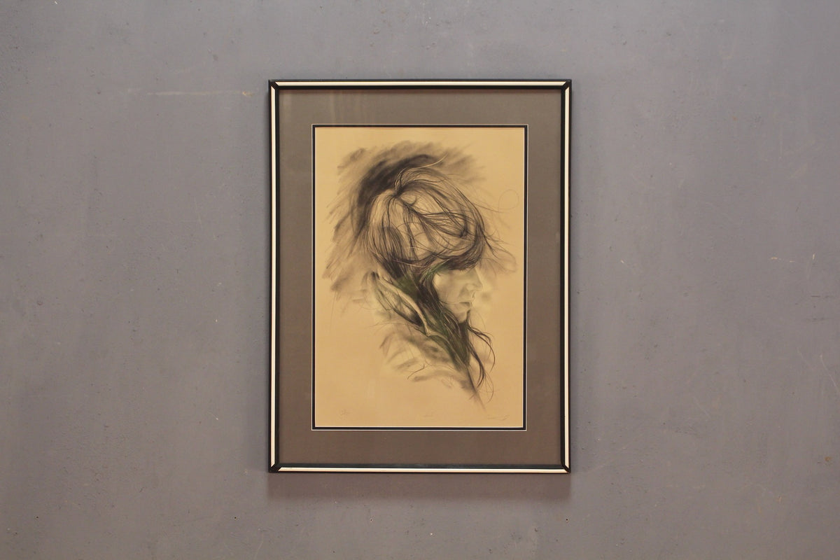 "Wind" Harry McCormick Lithograph