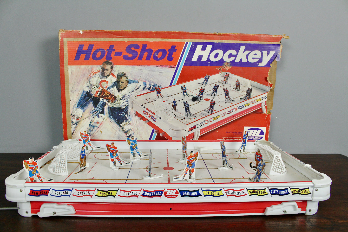 Hot-Shot Hockey 1960s Game