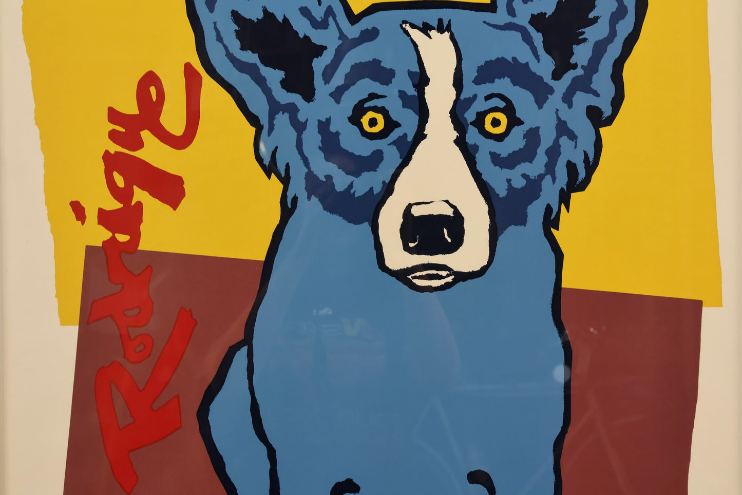 "Galerie Blue Dog" George Rodrigue Serigraph