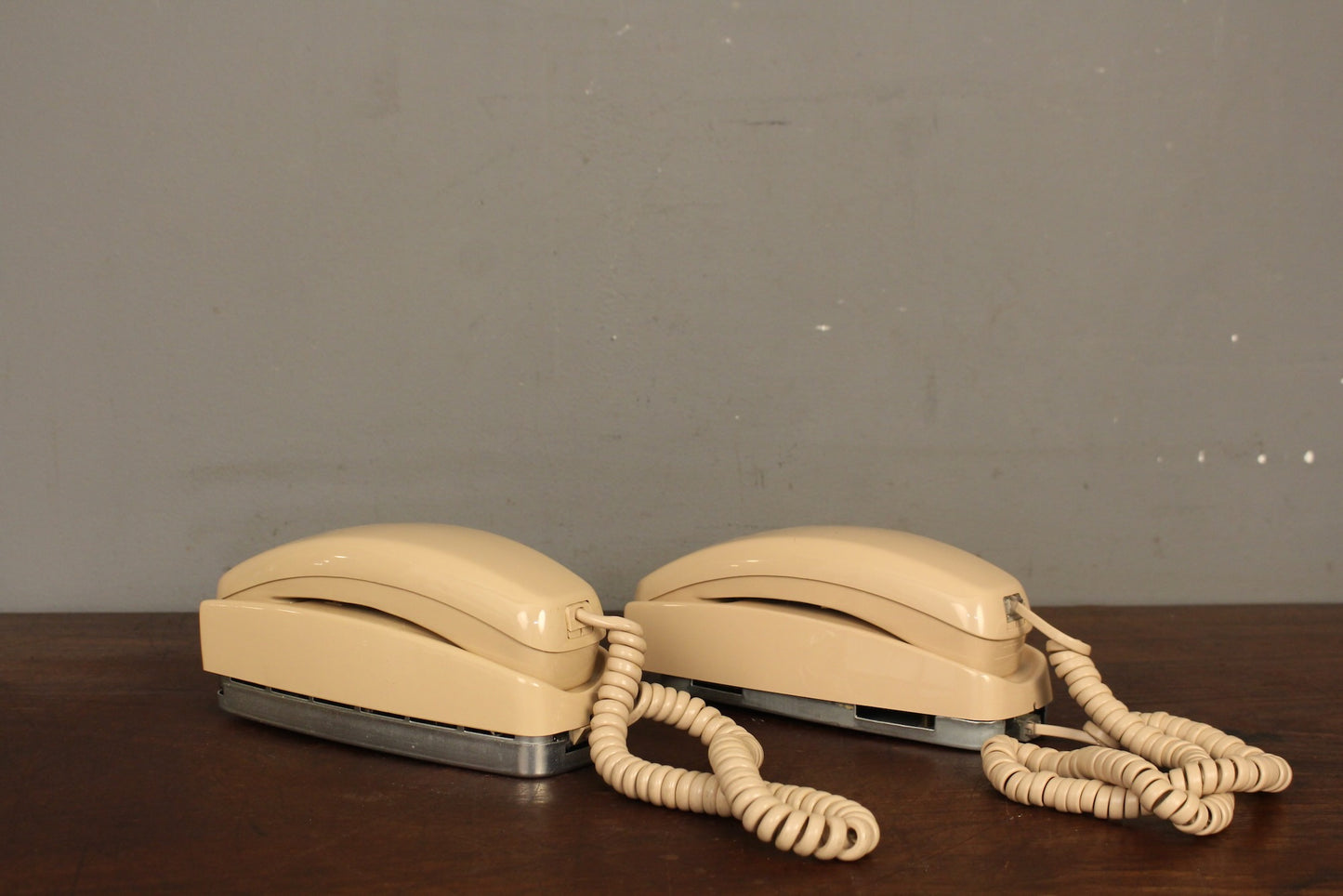 Trimline Bisque Rotary Telephone