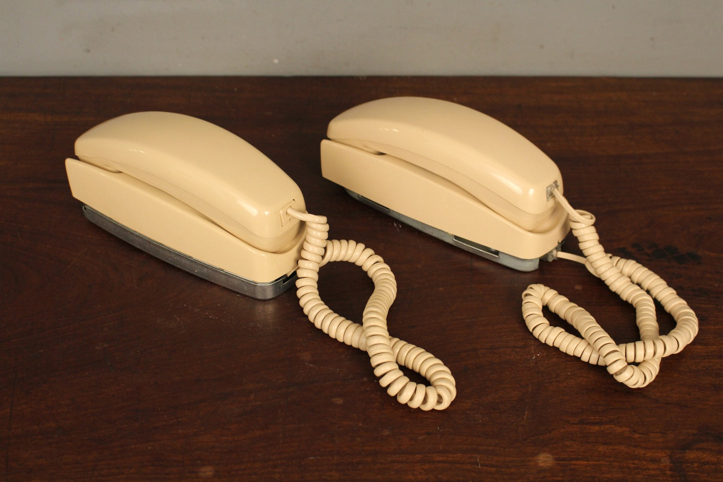 Trimline Bisque Rotary Telephone