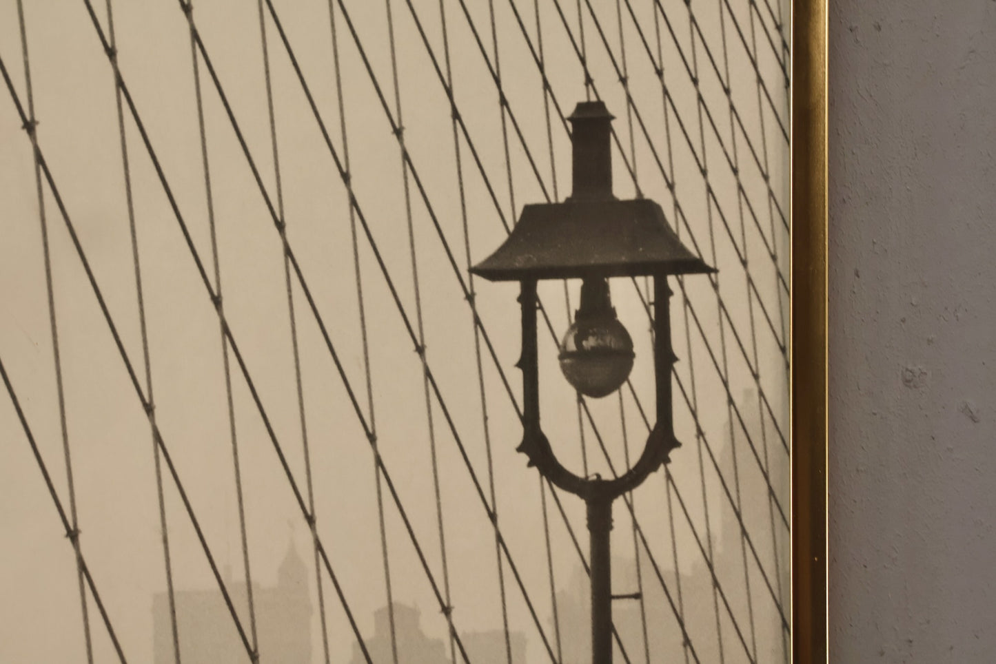 "Brooklyn Bridge 1950" Print