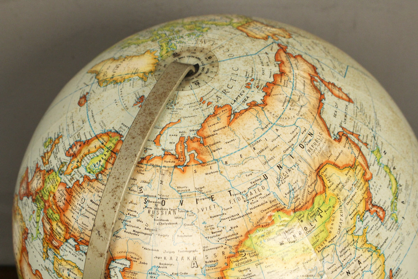 1980s Rand McNally Globe