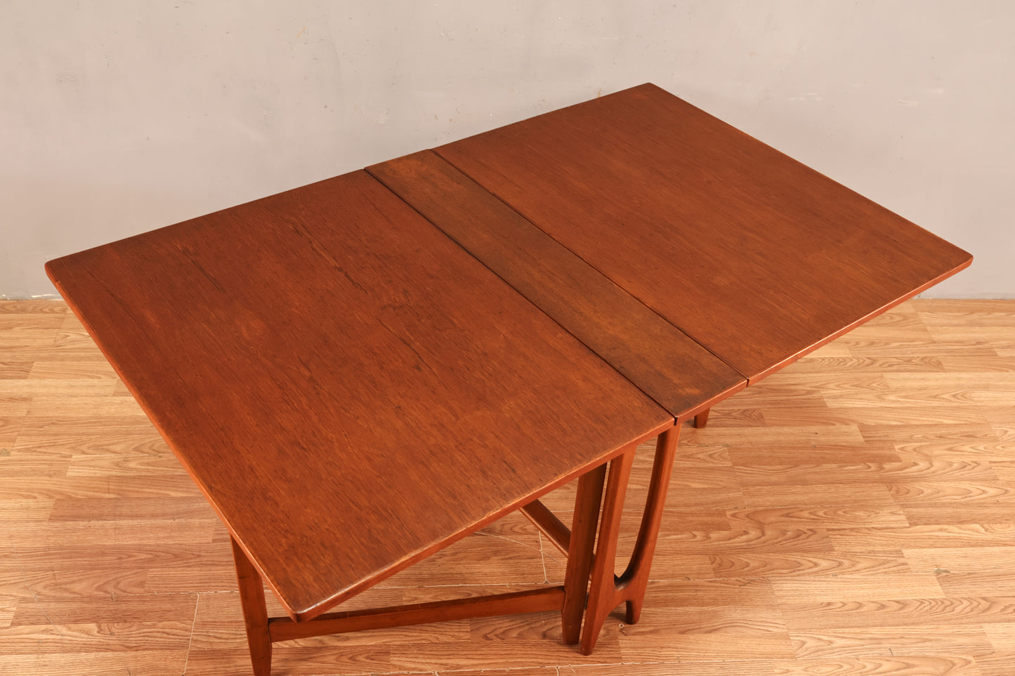 1950s Bendt Winge Teak Gateleg Dining Table