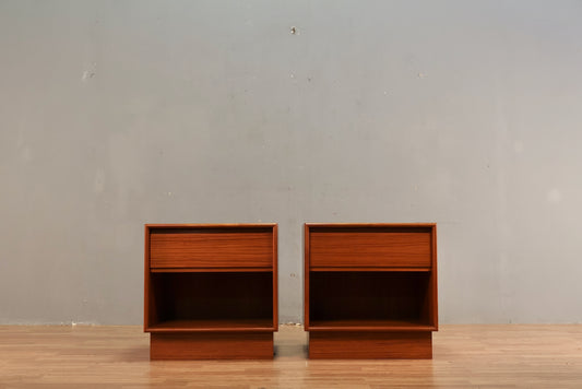 Danflex Teak 1-Drawer Nightstand - ONLINE ONLY