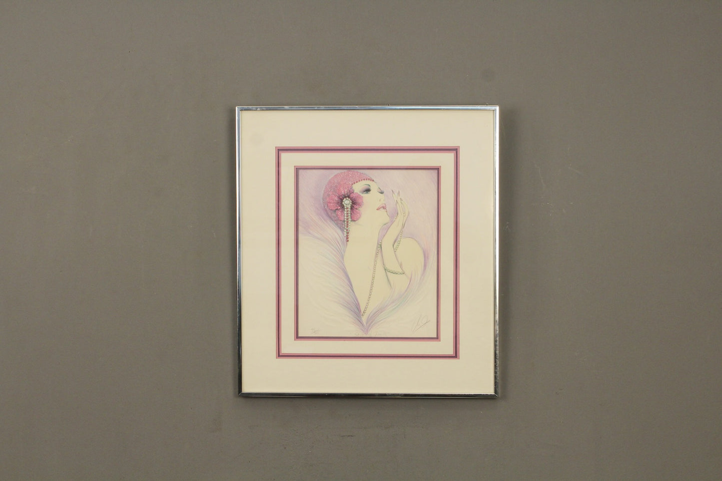 "String of Pearls" Lithograph