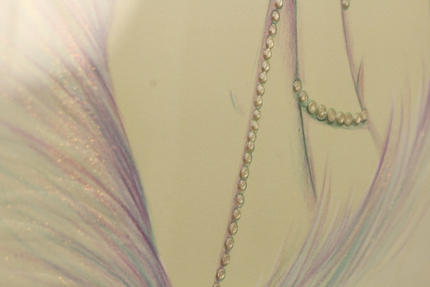"String of Pearls" Lithograph
