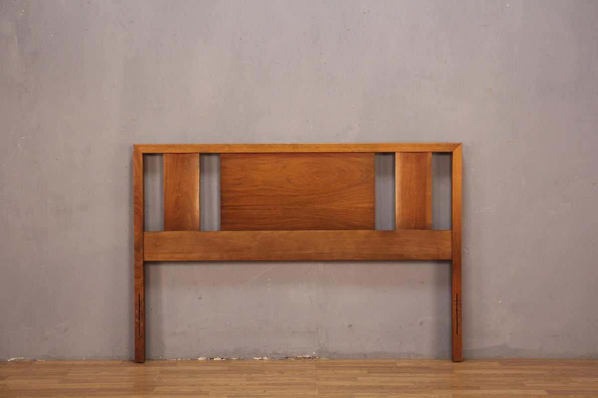 Mid Century Walnut Full Headboard