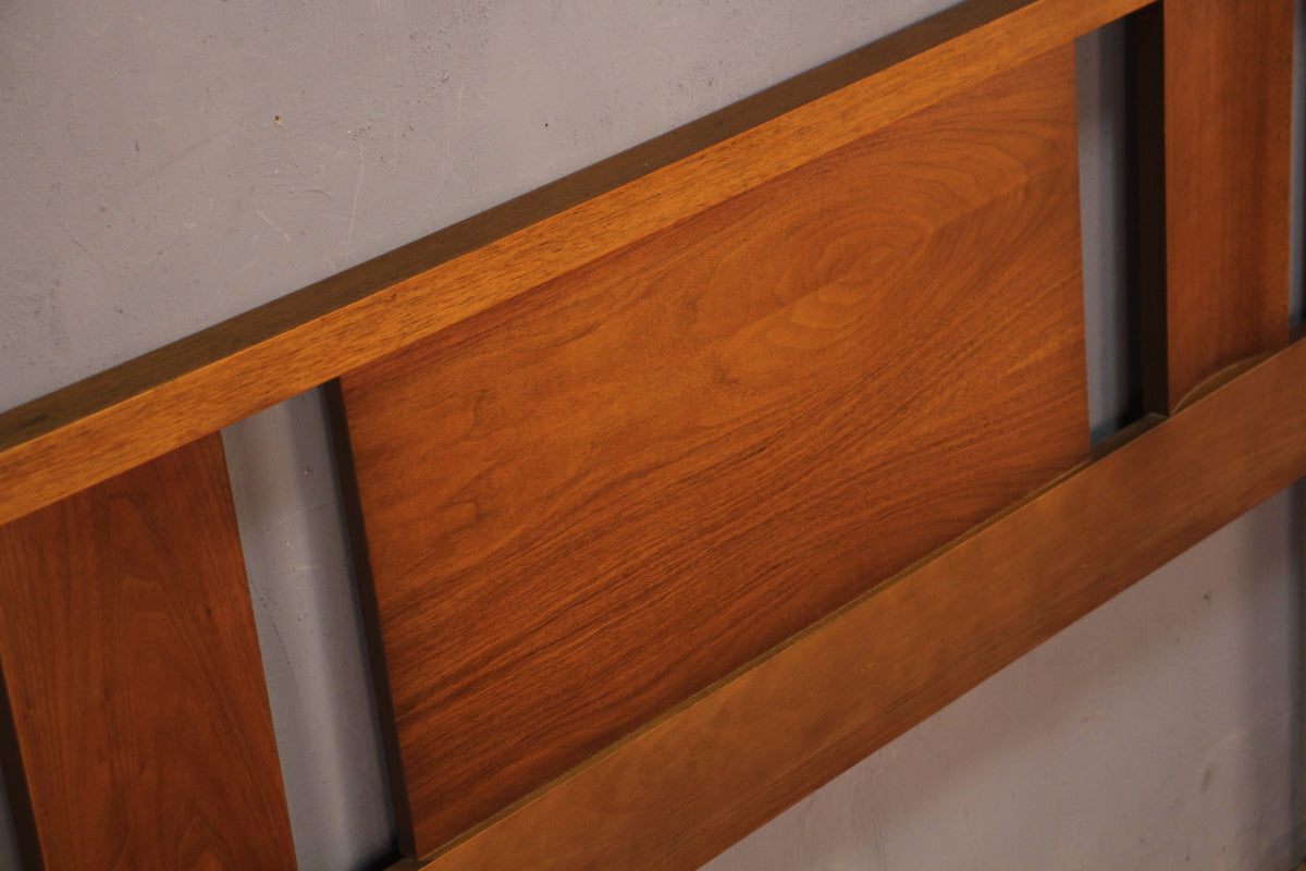 Mid Century Walnut Full Headboard