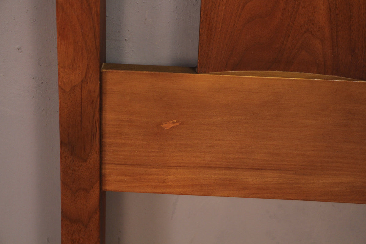 Mid Century Walnut Full Headboard