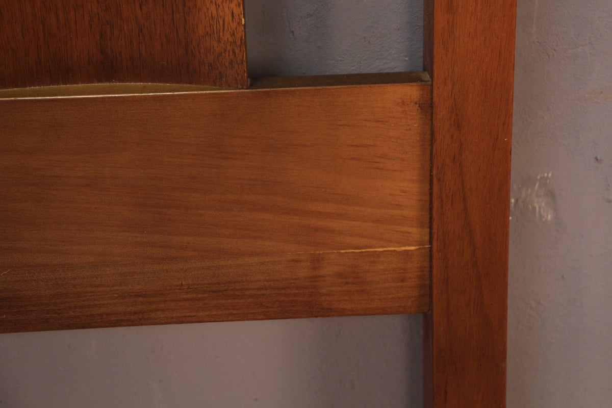 Mid Century Walnut Full Headboard