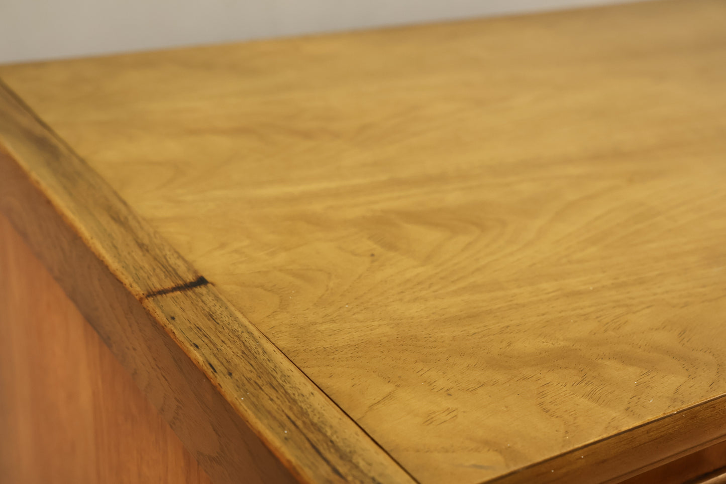 Thomasville Walnut & Woven Bachelor's Chest
