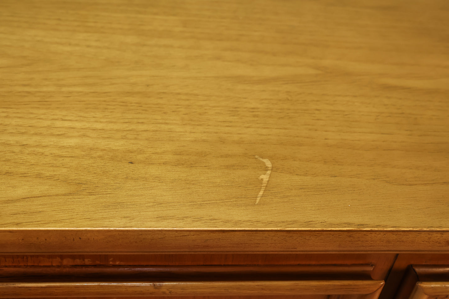 Thomasville Walnut & Woven Bachelor's Chest