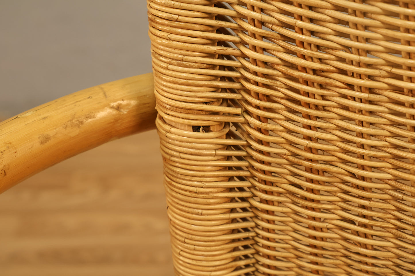 Rattan & Tulip Armchair