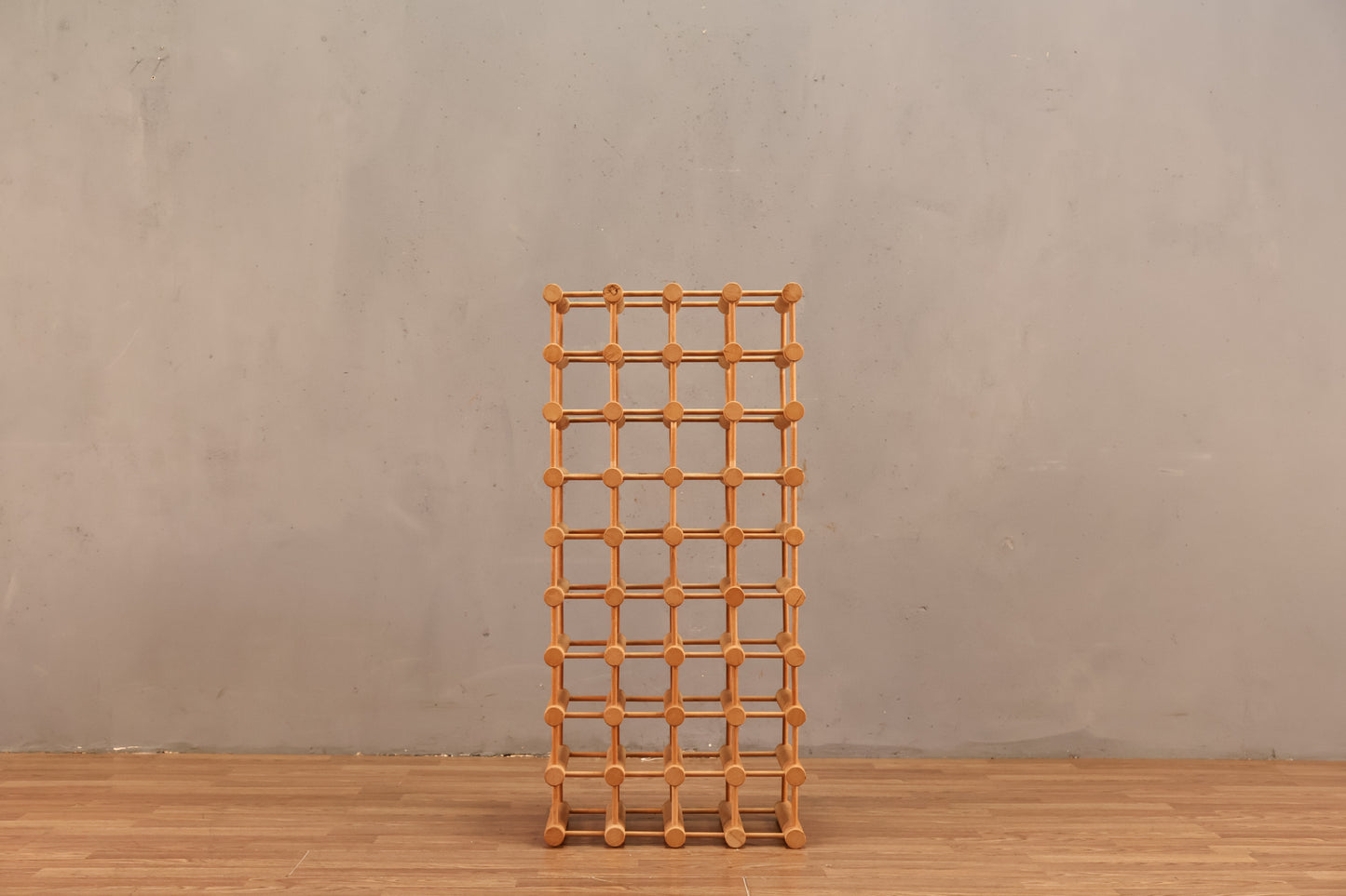 Blonde 36-Bottle Wine Rack
