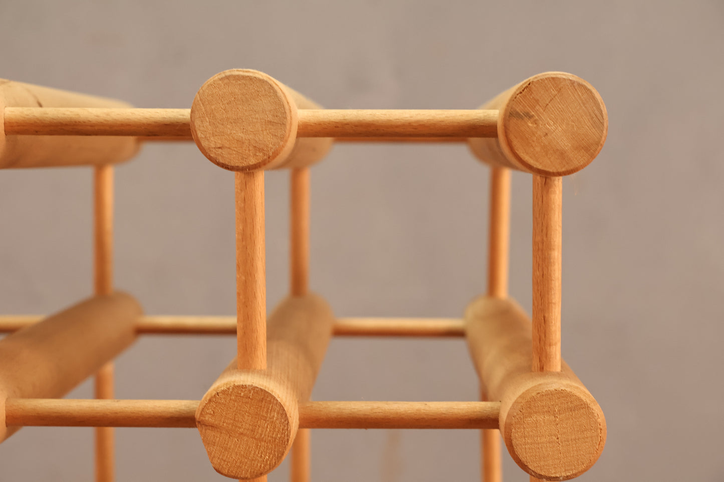 Blonde 36-Bottle Wine Rack