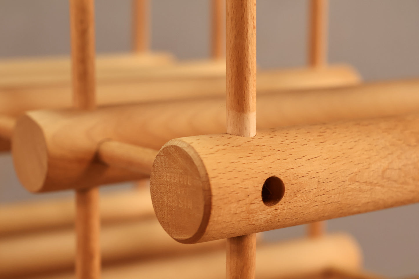 Blonde 36-Bottle Wine Rack