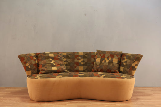 Large Kagan-Style Geometric Sofa - ONLINE ONLY