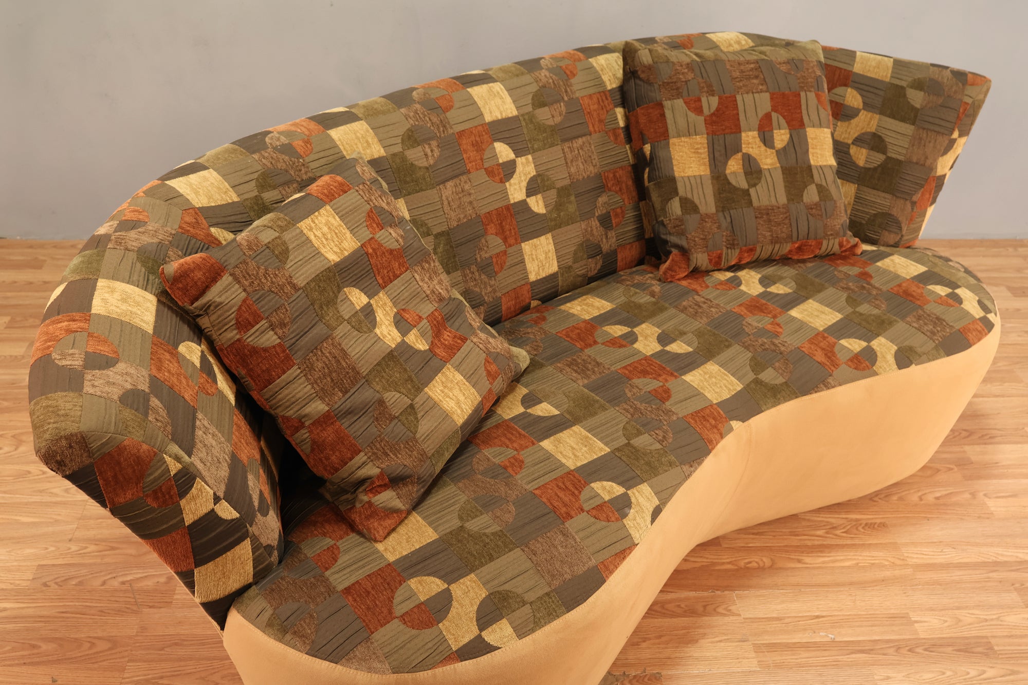 Large Kagan-Style Geometric Sofa - ONLINE ONLY – Furnish Green