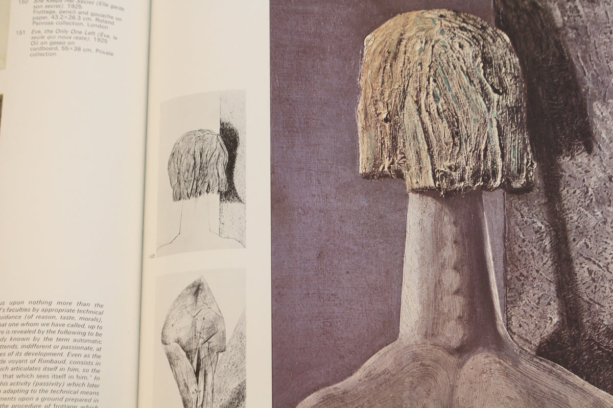 "Max Ernst" 1977 Art Book