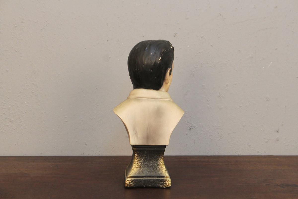 Mid Century Chalkware Elvis Bust