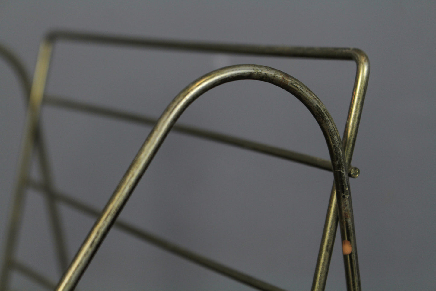 Pair of Petite Mid Century Wire Stands