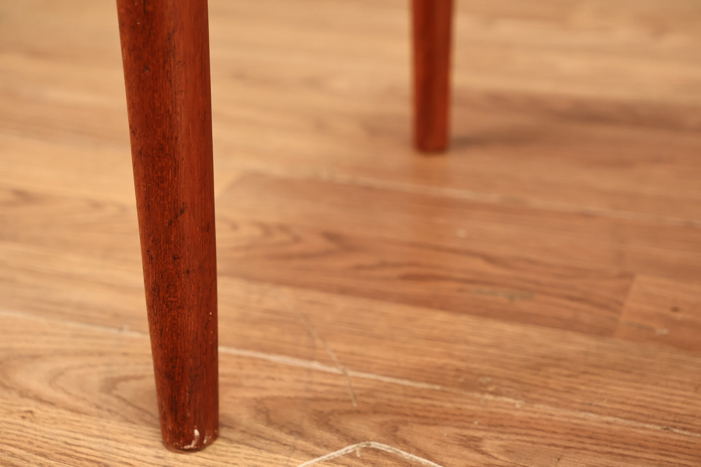 Moller 80A Teak & Blue Stool