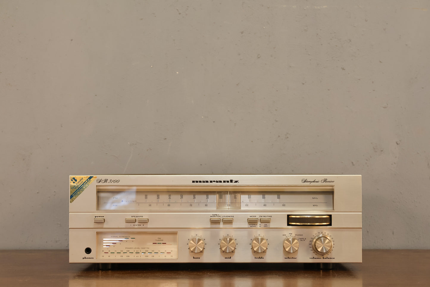 1980s Marantz Stereo Receiver