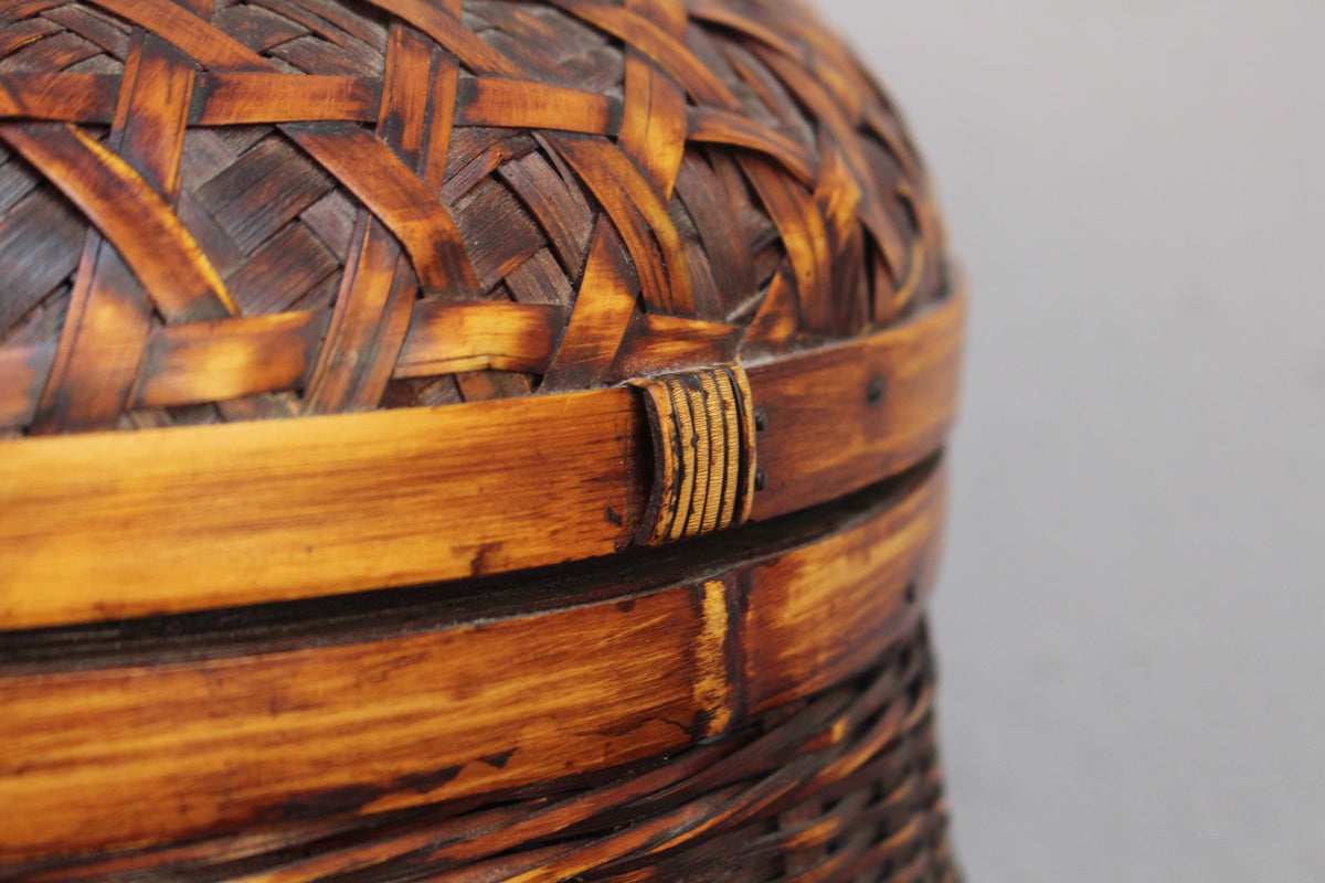Woven Bamboo Storage Basket