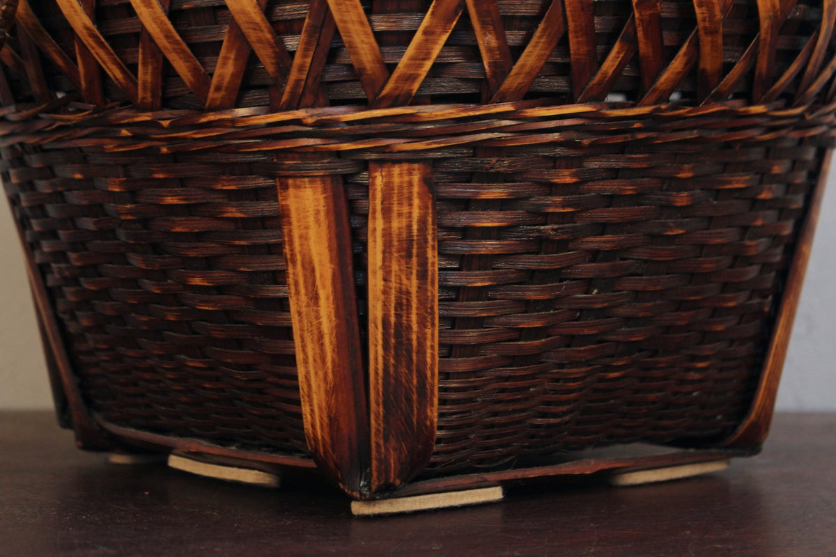 Woven Bamboo Storage Basket