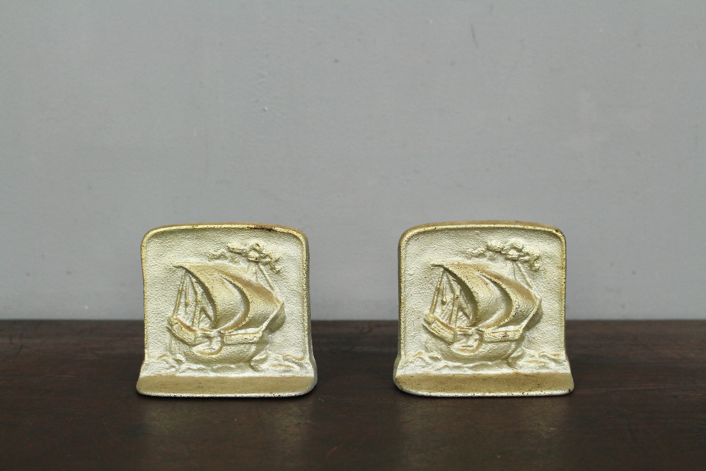 Pair Of Small Nautical Bookends