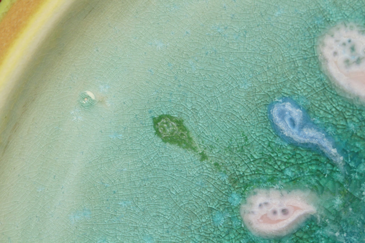 "Spring" Studio Pottery Wall Platter