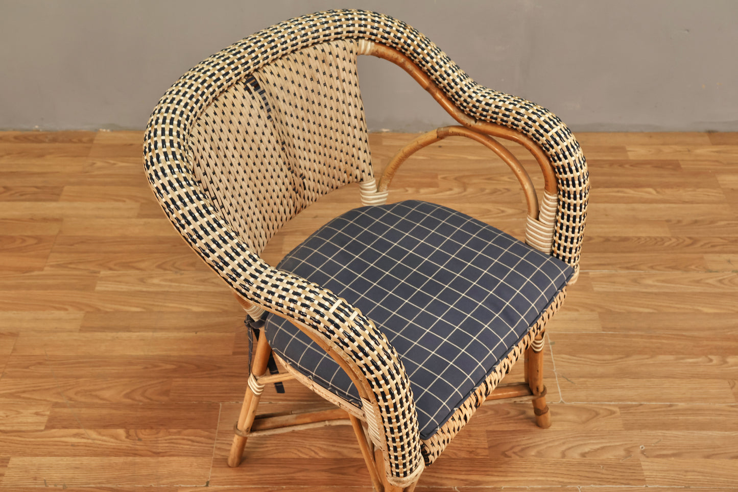 Maison Drucker Rattan Bistro Armchair