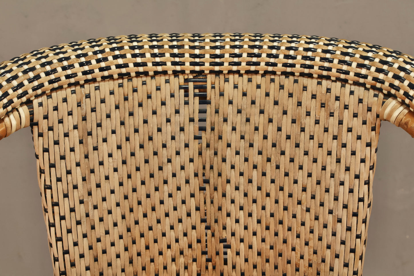 Maison Drucker Rattan Bistro Armchair