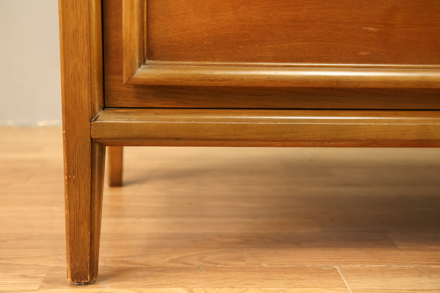 Thomasville Walnut & Woven Credenza