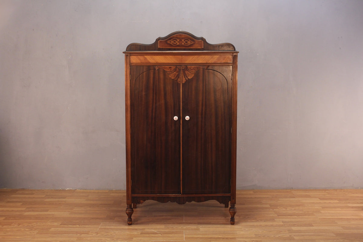 Antique 2-Drawer Wardrobe - ONLINE ONLY