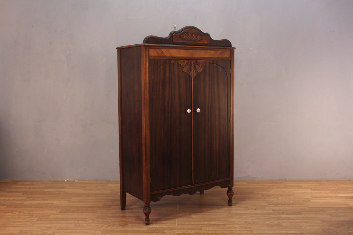 Antique 2-Drawer Wardrobe - ONLINE ONLY