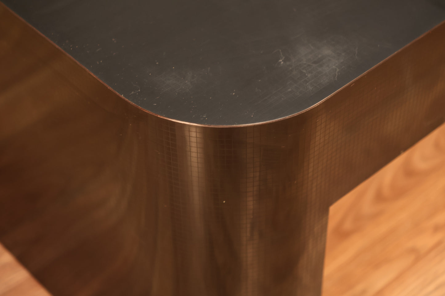 Deco Revival Black Lacquer Coffee Table