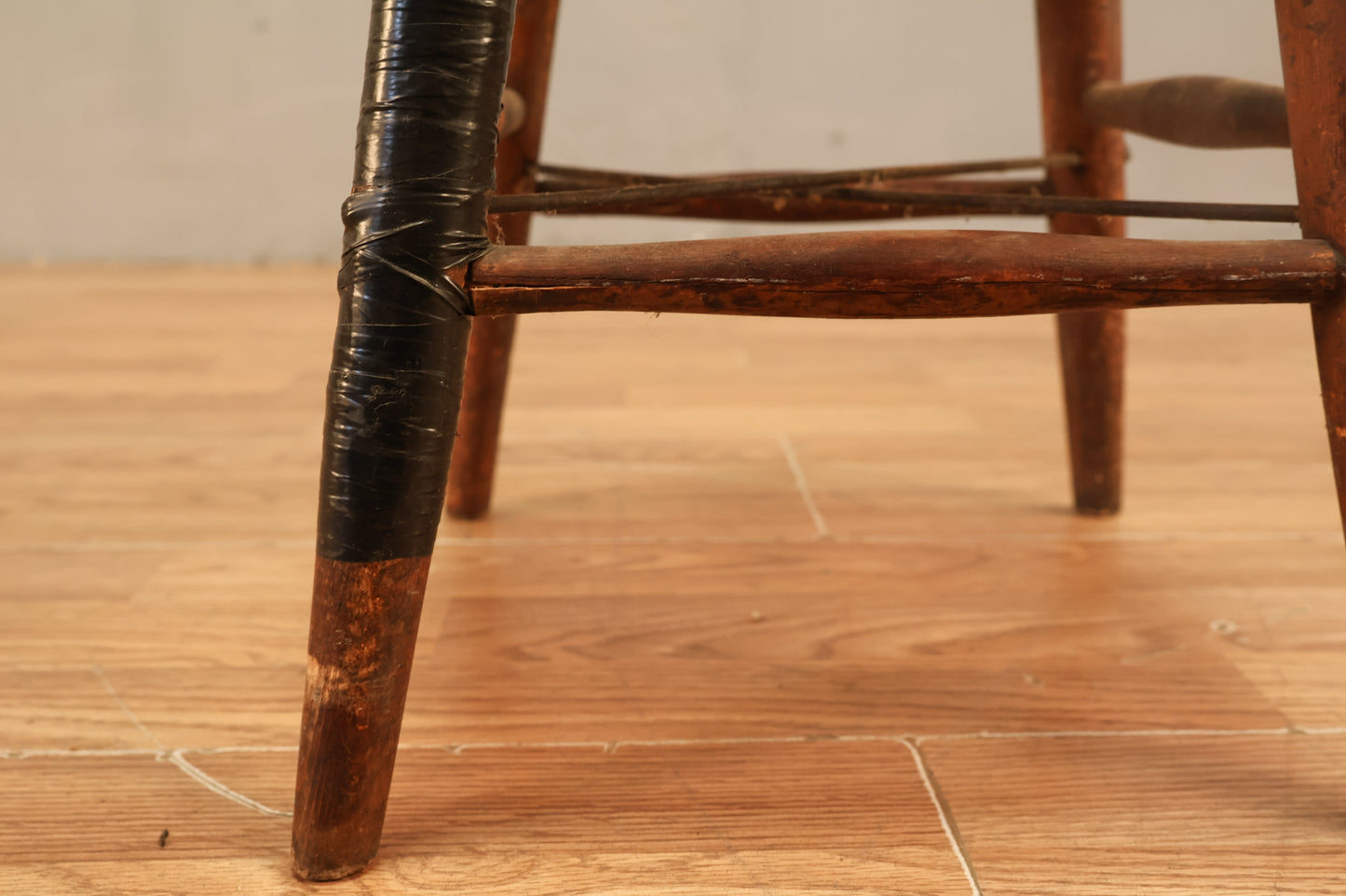 Small Antique Oak Stool