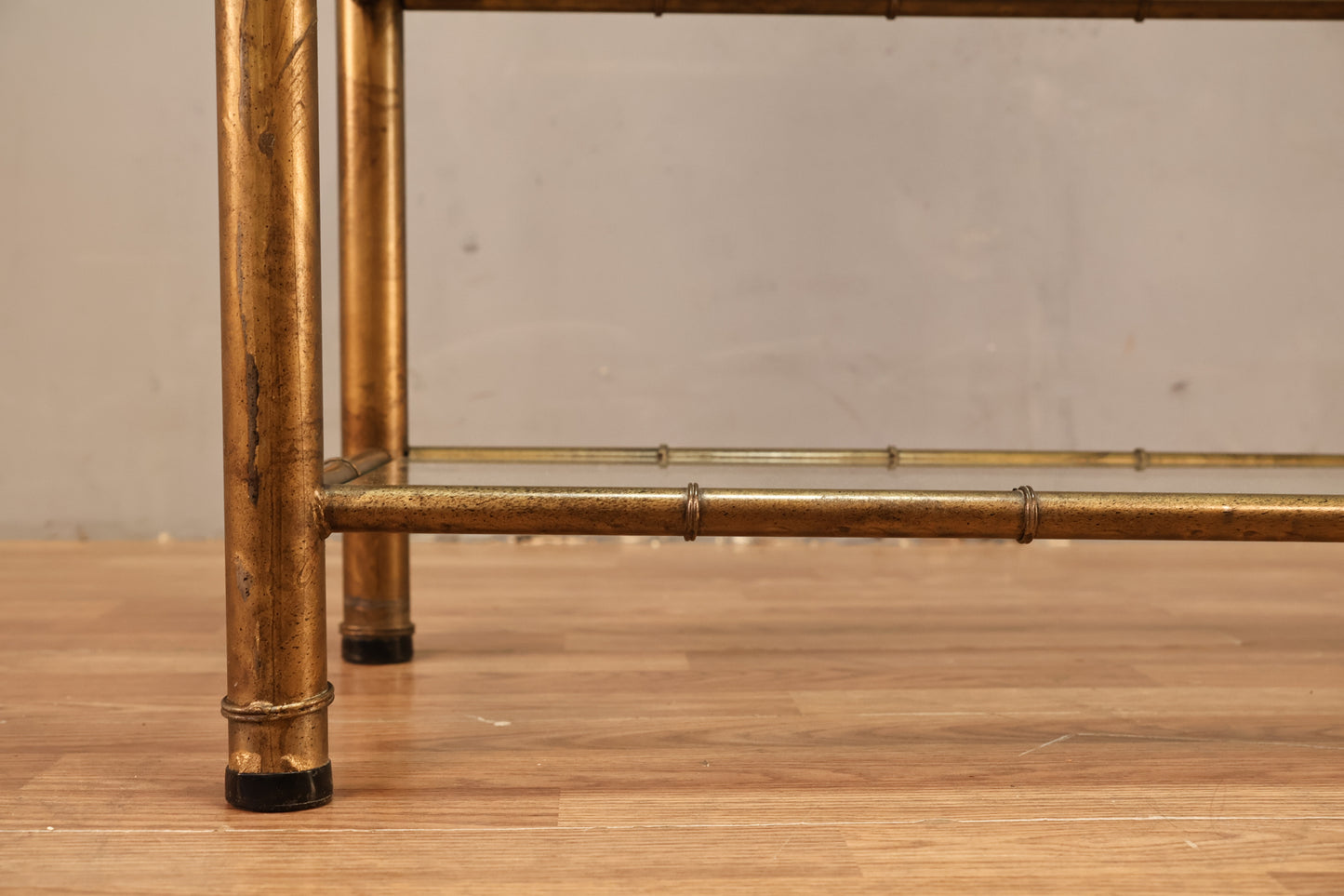 Regency Brass & Glass 5-Tier Etagere