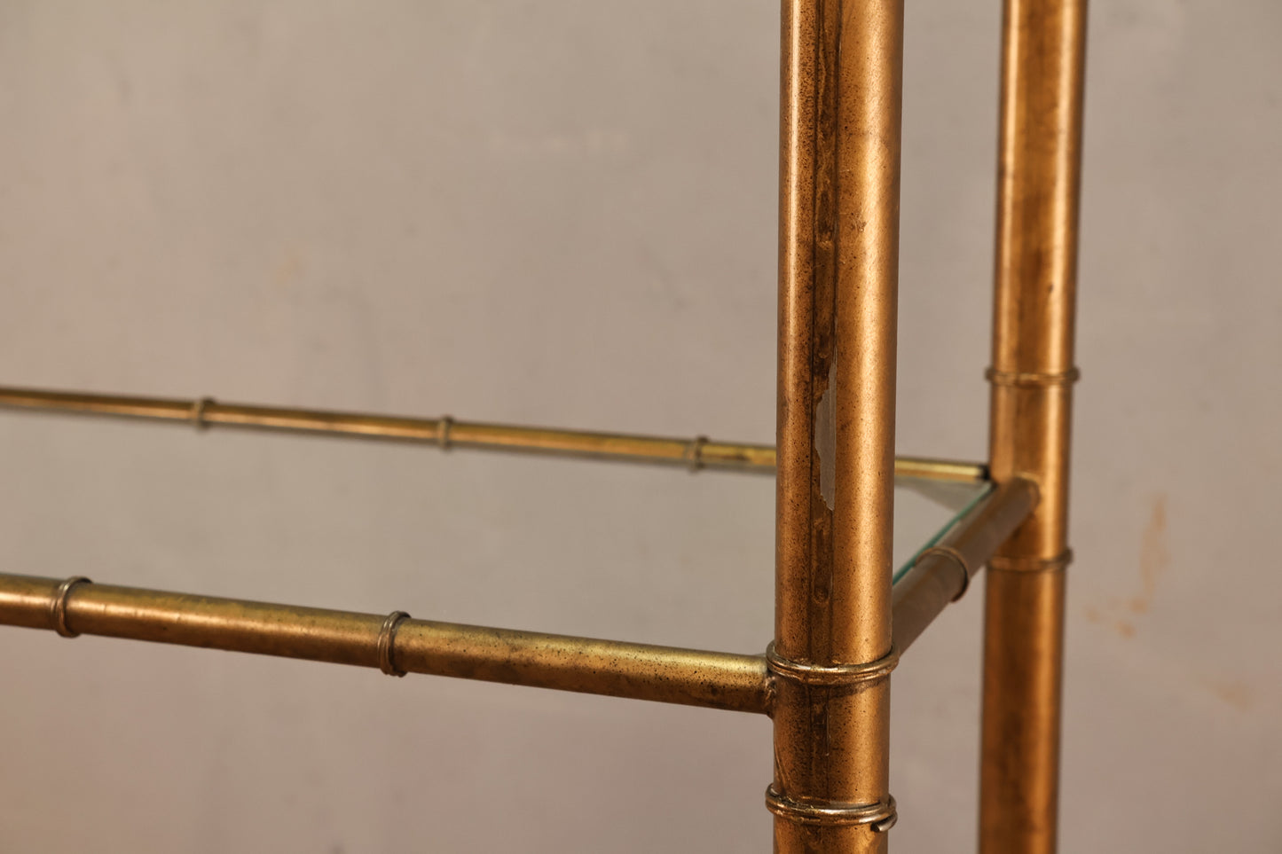 Regency Brass & Glass 5-Tier Etagere