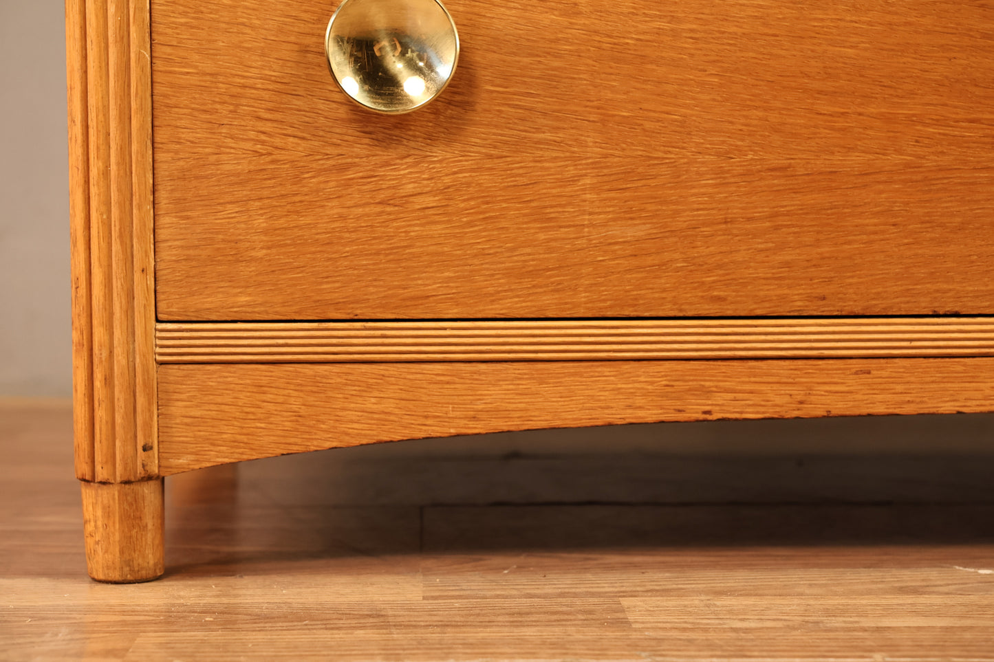 Art Deco Blonde 3-Drawer Dresser - ONLINE ONLY