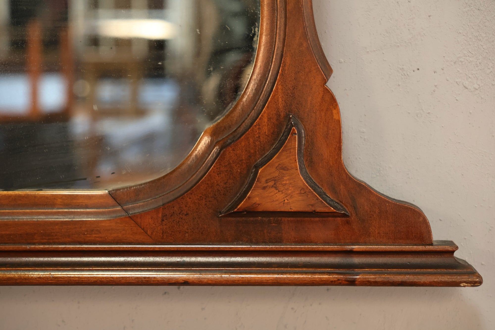 Large Art Deco Scalloped Mirror - ONLINE ONLY – Furnish Green