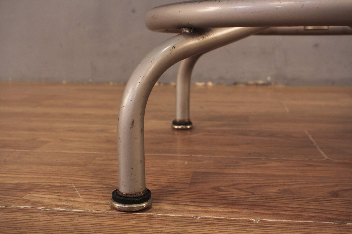 Black & Aluminum Drafting Stool