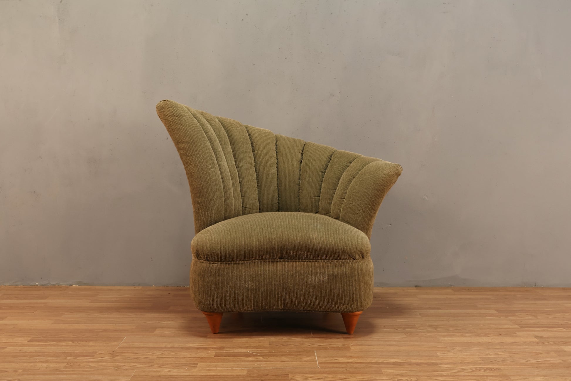 Regency Sage Fan Accent Chair - ONLINE ONLY