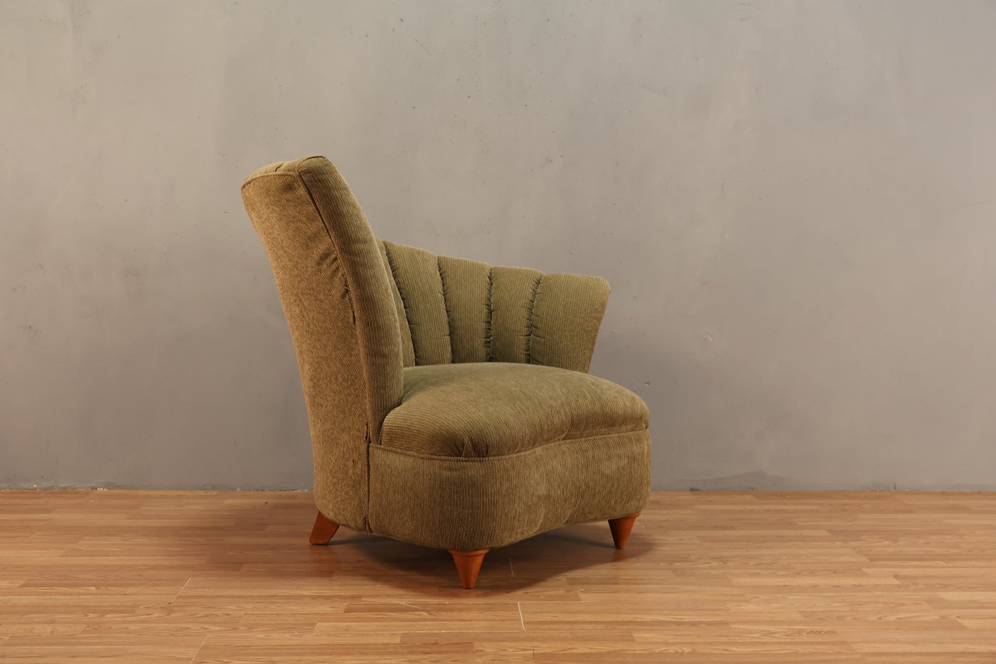 Regency Sage Fan Accent Chair - ONLINE ONLY