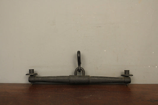 Hanging Iron Yoke Candelabra